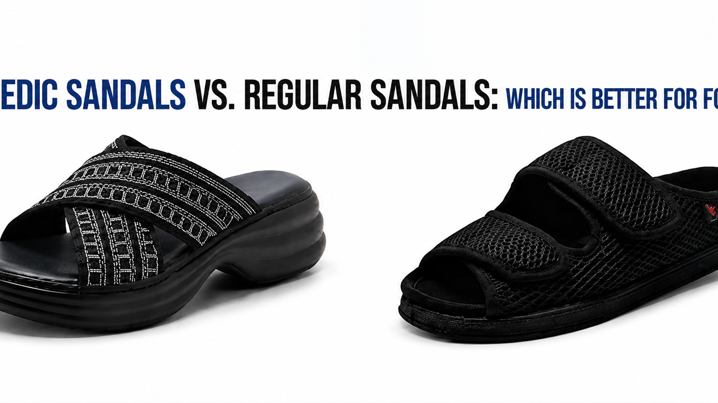 Orthopedic Sandals vs. Regular Sandals: Which Is Better for Foot Health?