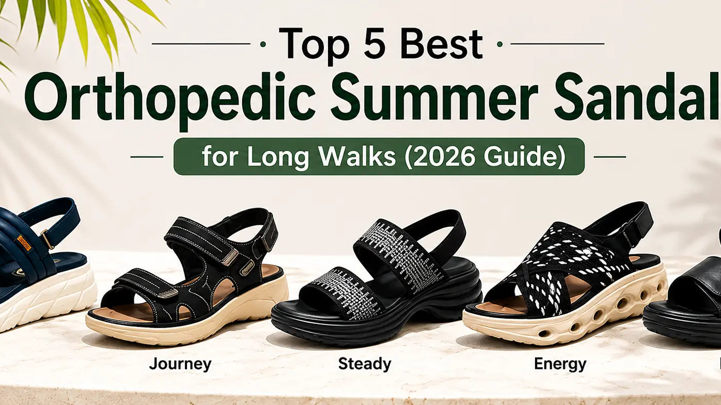 Top 5 Best Orthopedic Summer Sandals for Long Walks (2026 Guide)