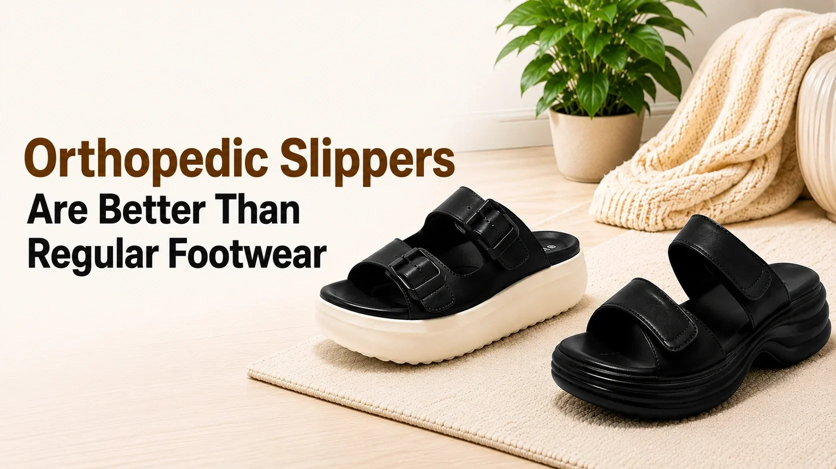 Why Orthopedic Slippers Are Better Than Regular Footwear