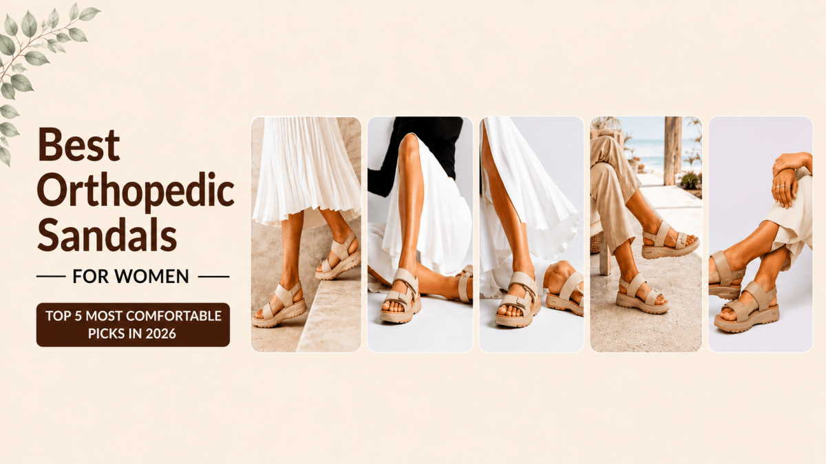 Best Orthopedic Sandals for Women: Top 5 Most Comfortable Picks in 2026 - Omega Walk