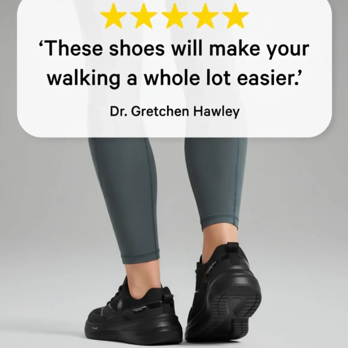 Cloud Walk - Omega Walk - M230 - Black - 36