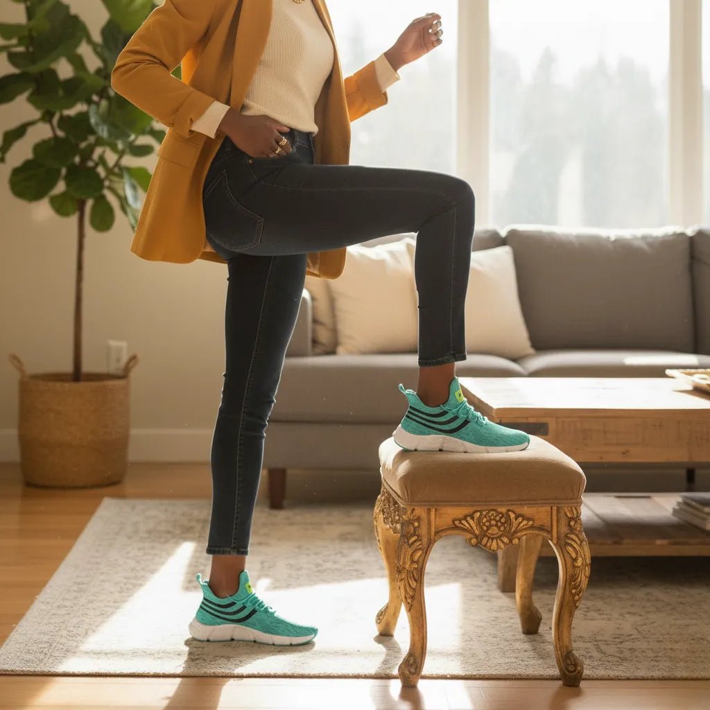 Easy Step - Omega Walk - M242 - Light Green - 36