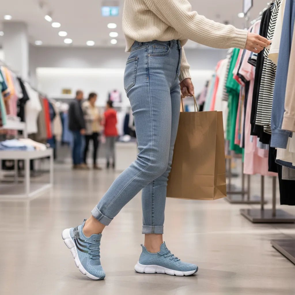 Easy Step - Omega Walk - M242 - Light Blue - 36