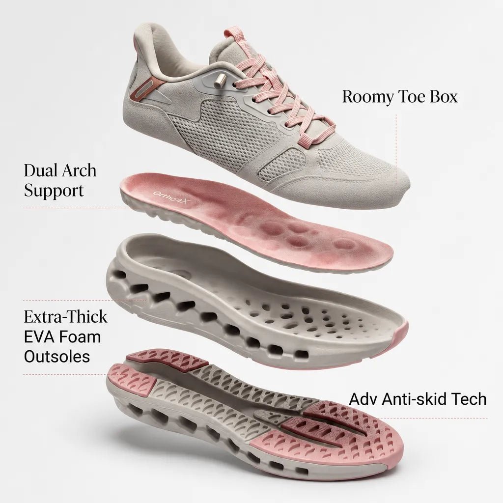 Lumis - Grey - Women - 5.5