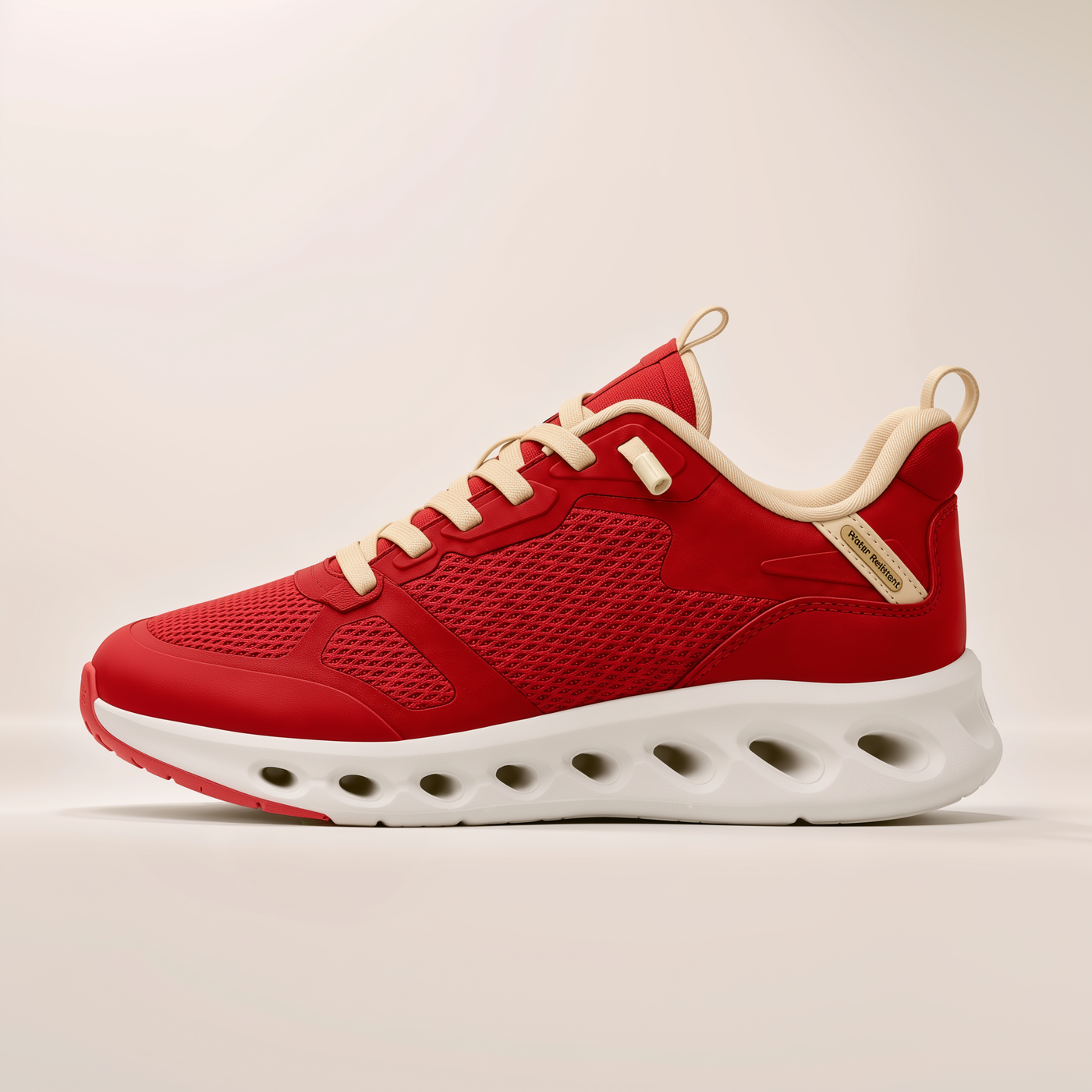 red shoes