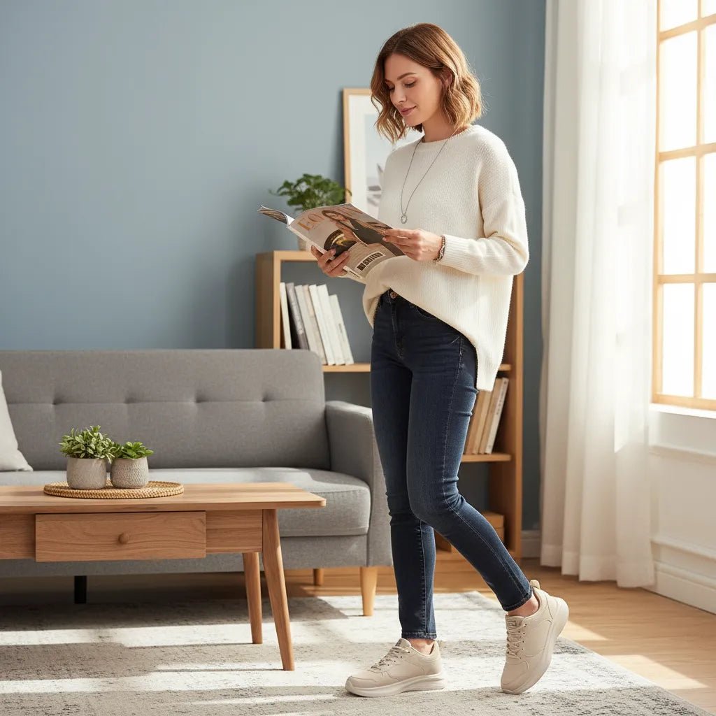 Soft Step - Omega Walk - M269-Beige-35