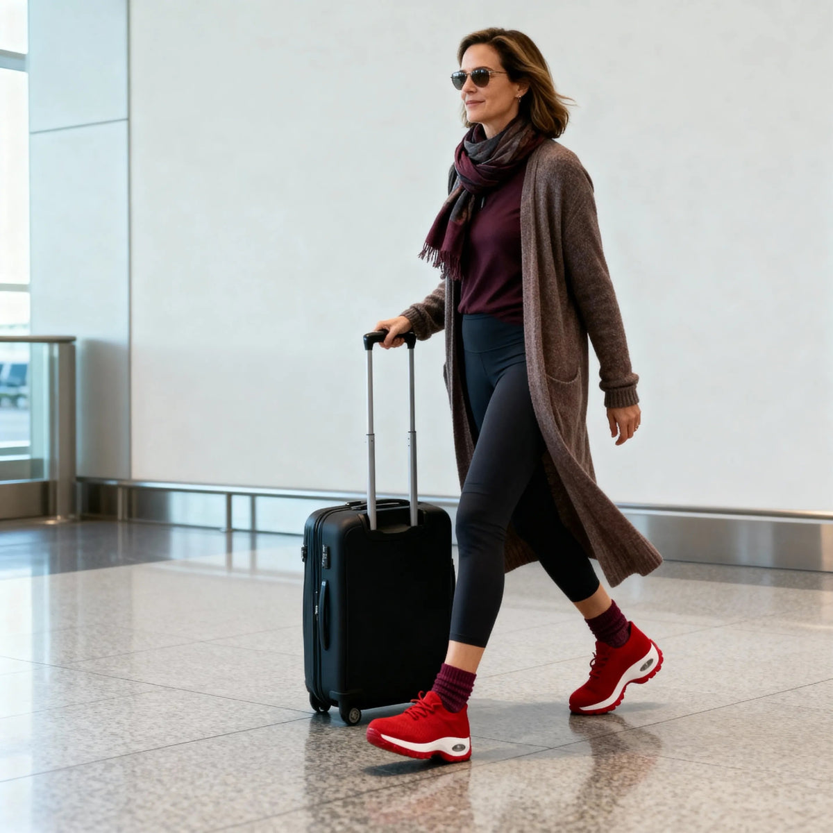 Solace Air - Omega Walk - M70 - RED - 36