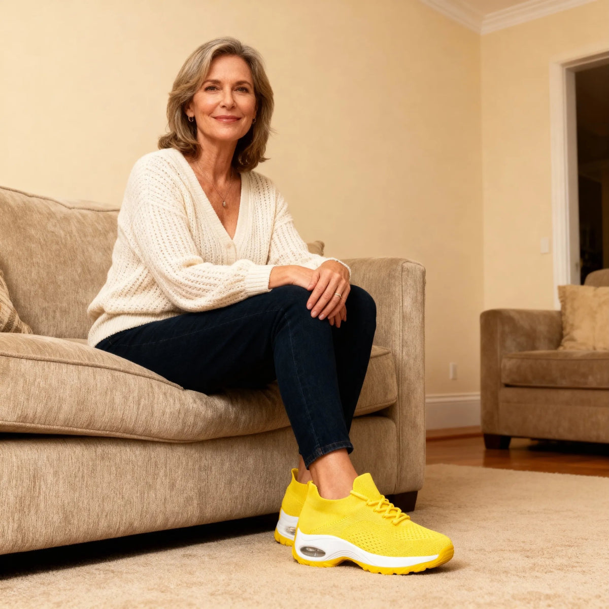 Solace Air - Omega Walk - M70 - YELLOW - 36