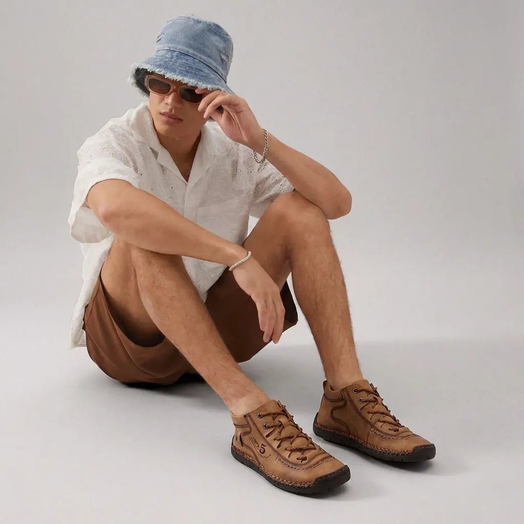 Suave - Omega Walk - soft ankle shoes for men