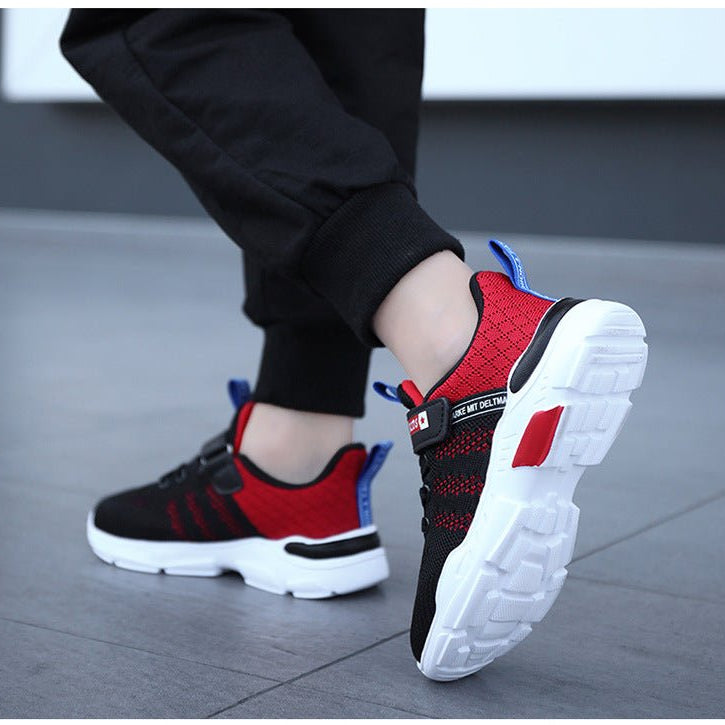 ActiveLyf Sports Shoes for Boys - Omega Walk - Kid Shoes 35 Red29