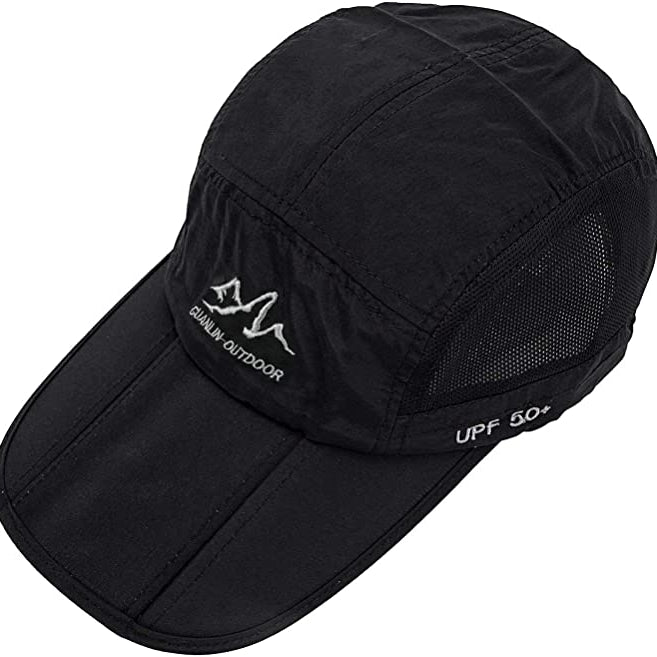 All Weather Hat - UV Protection, Waterproof, Collapsible - Omega Walk - CAP1-Grey