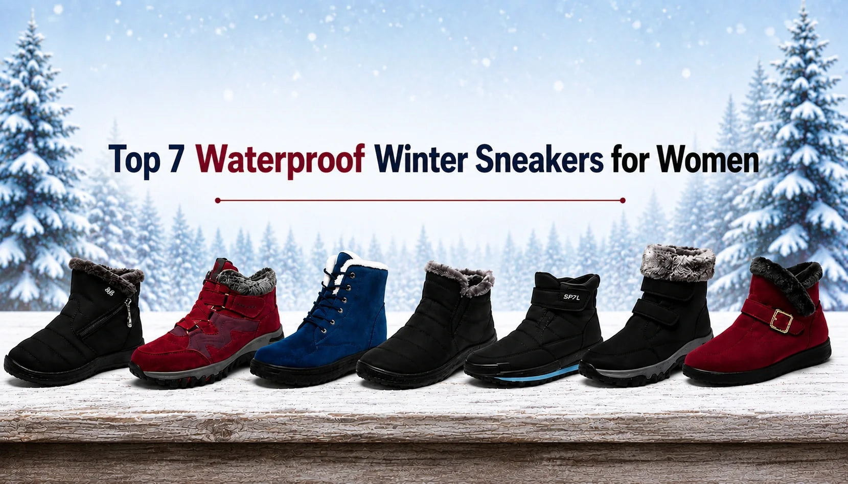 Top 7 Waterproof Winter Sneakers for Women in 2026