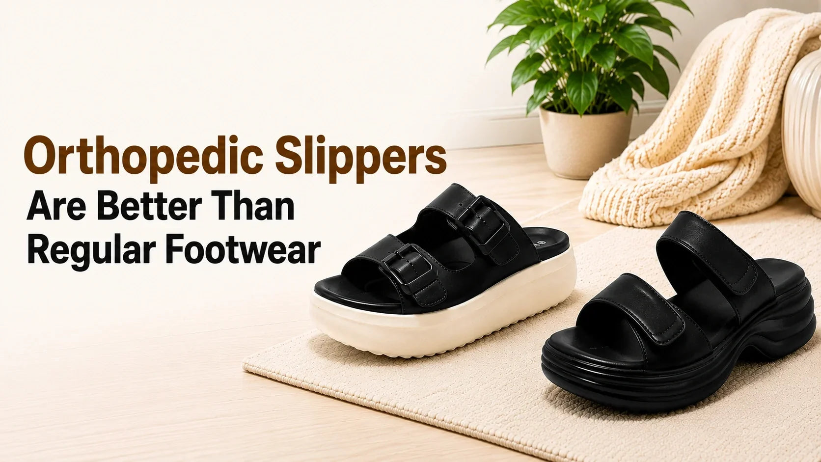 Why Orthopedic Slippers Are Better Than Regular Footwear