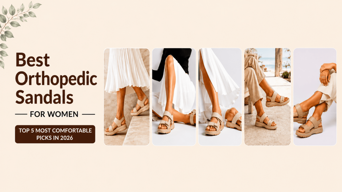 Best Orthopedic Sandals for Women: Top 5 Most Comfortable Picks in 2026 - Omega Walk