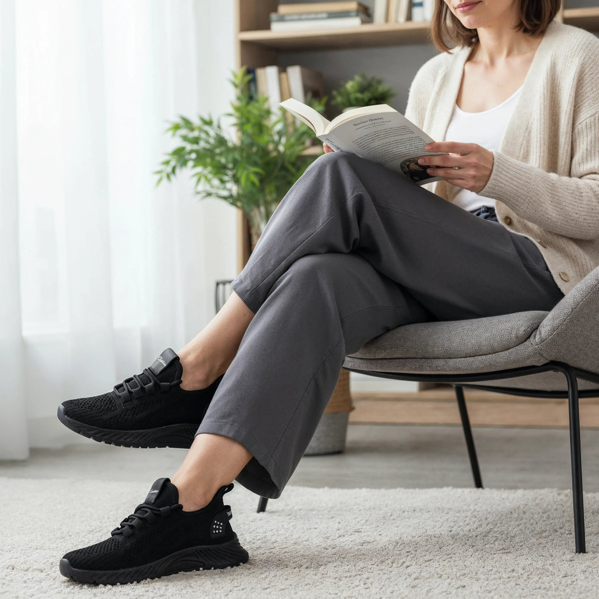 Breeze Walk - Omega Walk - M246 - Black - 36