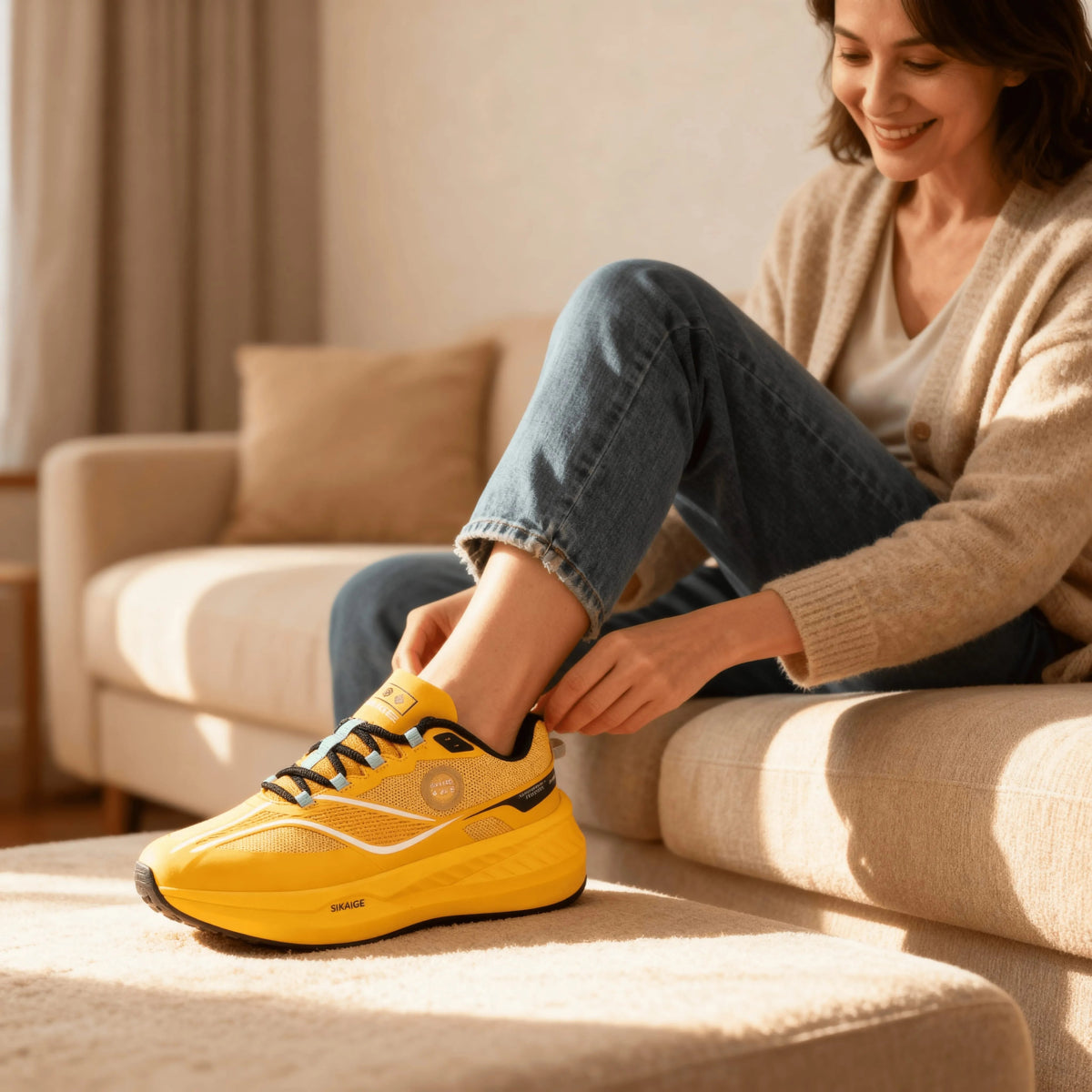 Cloud Walk - Omega Walk - M230 - Yellow - 36