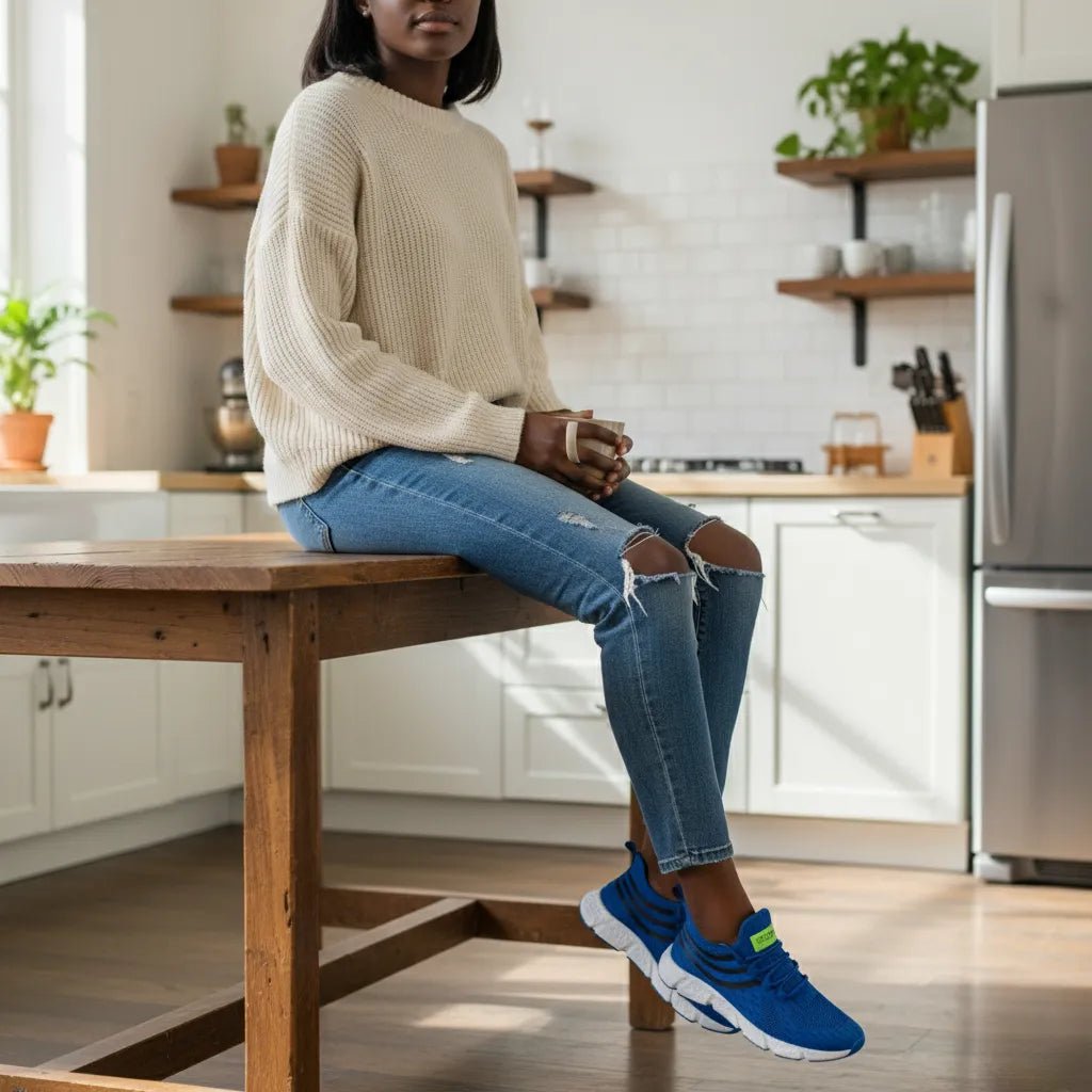 Easy Step - Omega Walk - M242 - Blue - 36