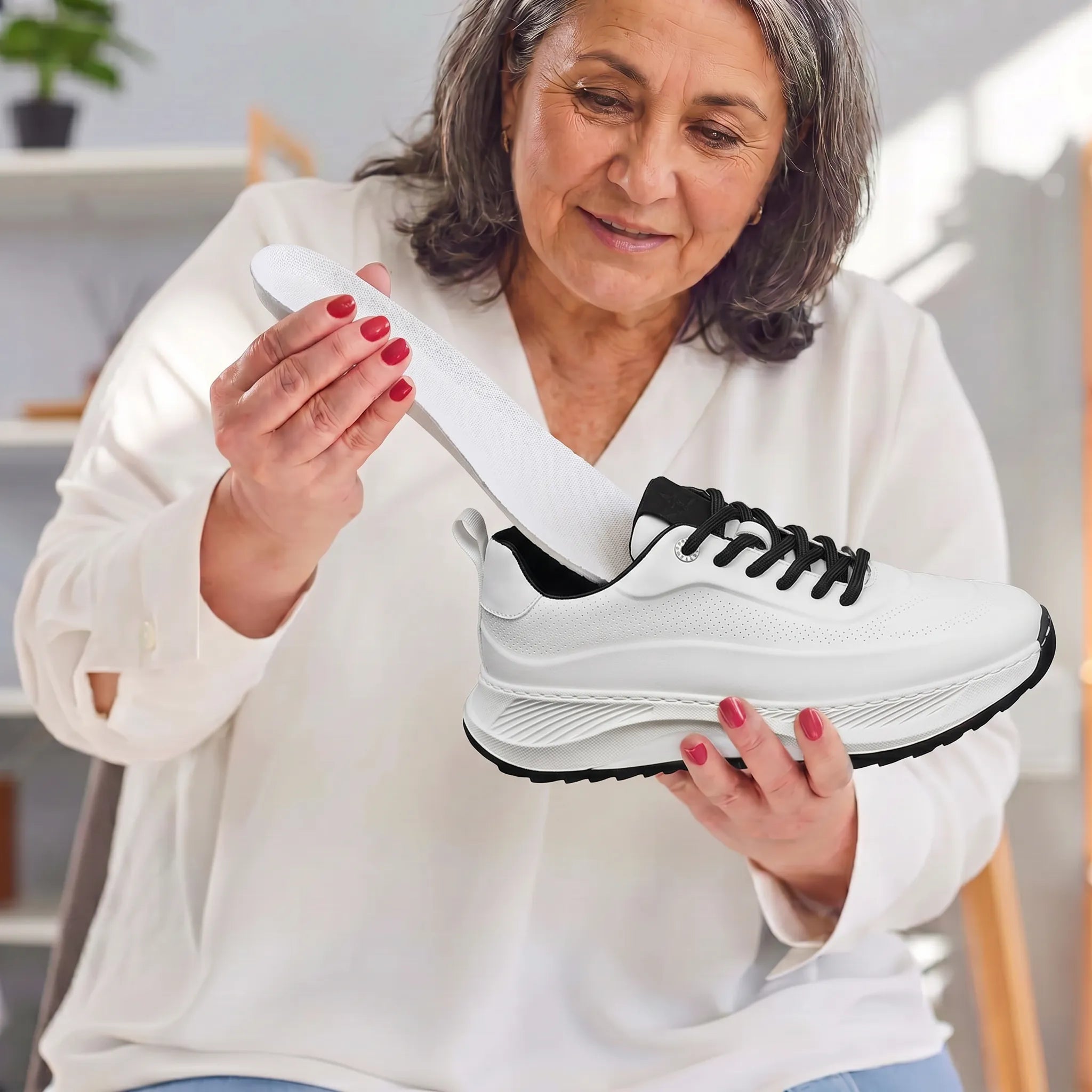 White shoes
