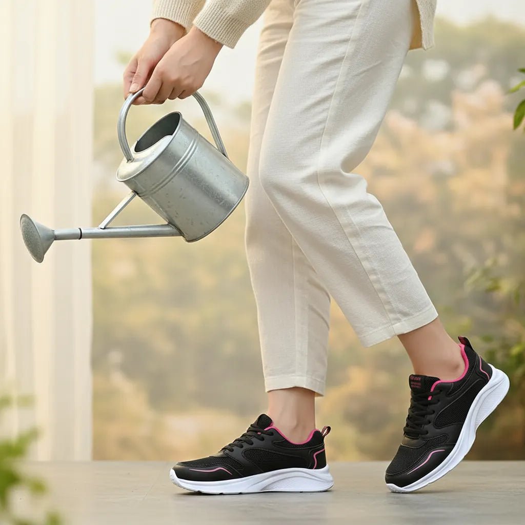 Ortho Air - Omega Walk - M266-Black - Pink-35