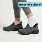 Ortho Glide - Omega Walk - M263-Grey-39 - Easy slip on shoes for seniors