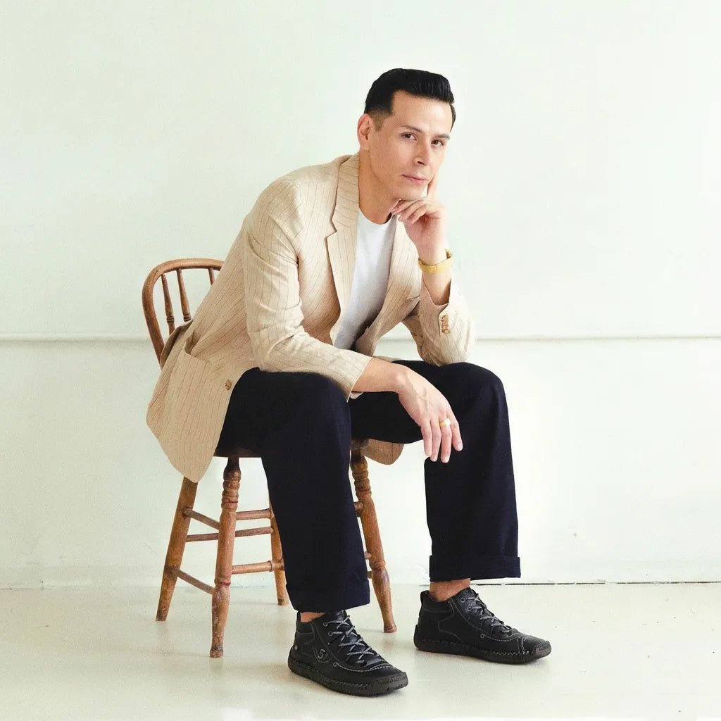 Suave - Omega Walk - leather high ankle shoes​
