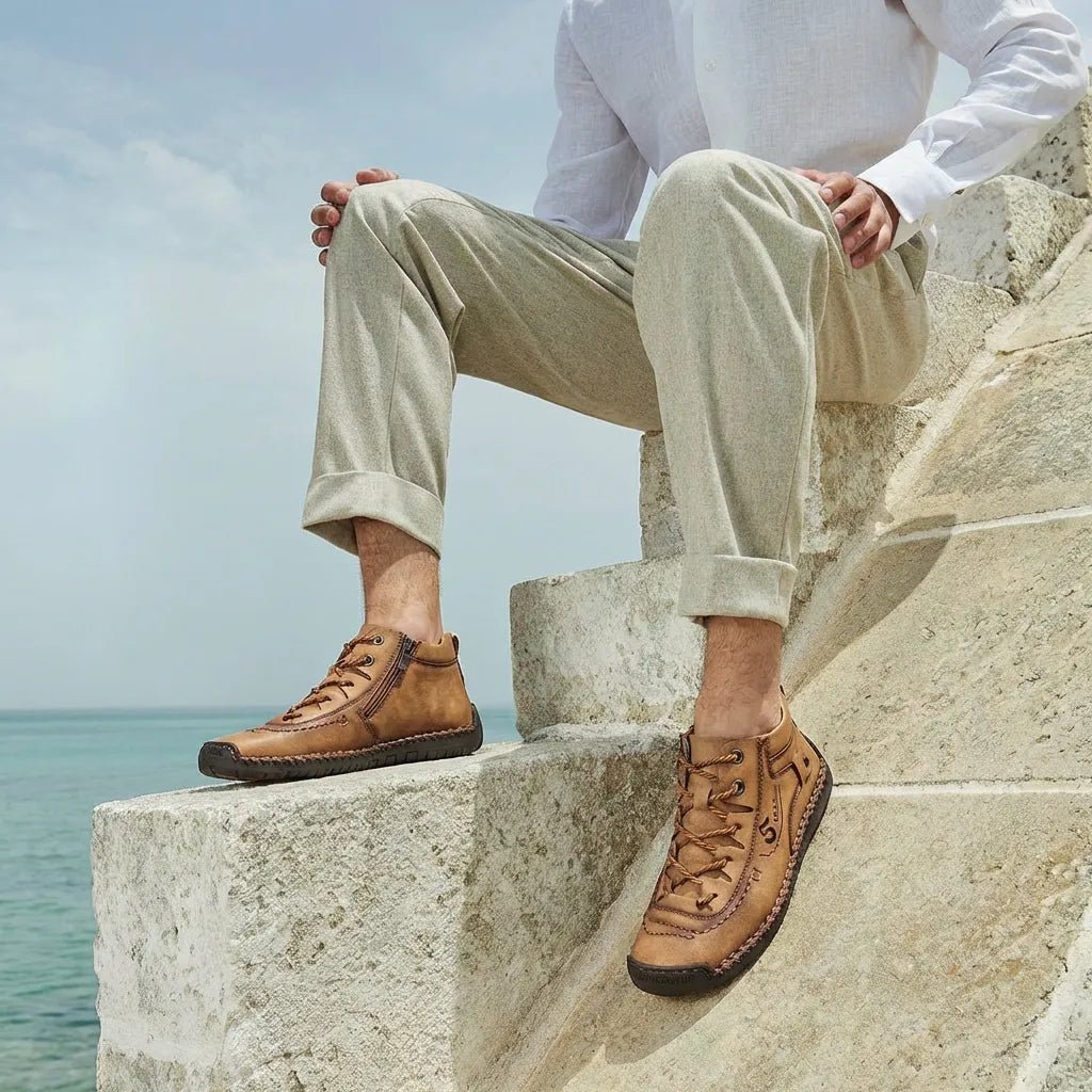 Suave - Omega Walk - soft padded ankle shoes for men
