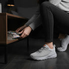 Wide Fit - Omega Walk - M264-Grey-36