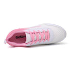 Breathable mesh shoes for women - Omega Walk - M172-White-35