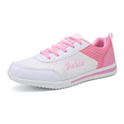 Breathable mesh shoes for women - Omega Walk - M172-White-35