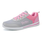 Breathable mesh shoes for women - Omega Walk - M172-White-35