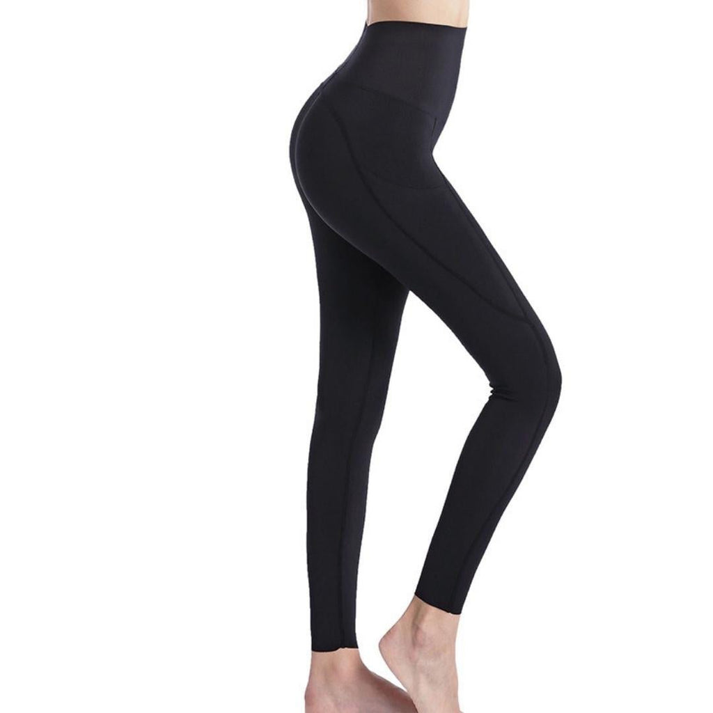Butt Lifting High Waisted Leggings  Comfortable Workout Leggings with  Pockets for Women – Omega Walk