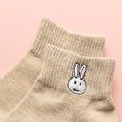 Quirky Cotton Ankle Socks - Pair of 5 - Omega Walk - socks-2