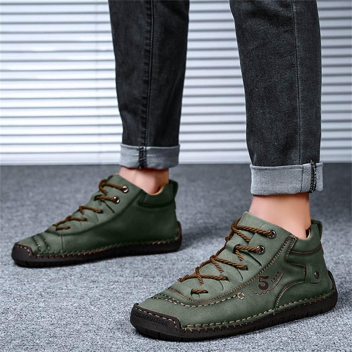 Suave - Omega Walk - MEN SHOES-22-Army-Green-39