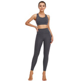 THRIVE- Women's Activewear 2 Piece Set - Omega Walk - XY-Z2TZ-Ship Gray-S